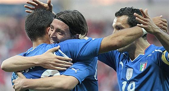 Em ritmo de treino, It�lia e Su��a ficam no empate