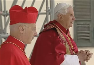 Frente a rumores de divis�o, Papa Bento XVI telefona para Cardeal Angelo Bagnasco