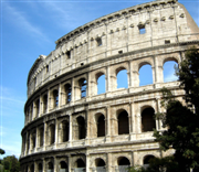Coliseu, em Roma. Um dos pontos tur�sticos mais conhecidos do mundo