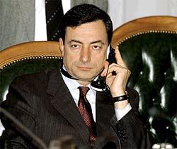 O presidente do Banco da It�lia, Mario Draghi, prev� queda de 5% do PIB na It�lia