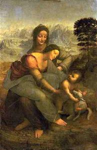 Quadro de Leonardo da Vinci, intitulado 