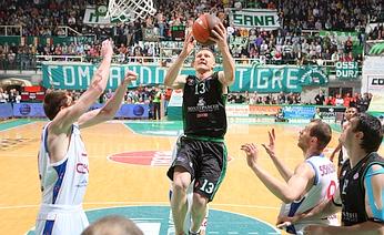 Kaukenas do Montepaschi fez 18 pontos no jogo contra o CSKA