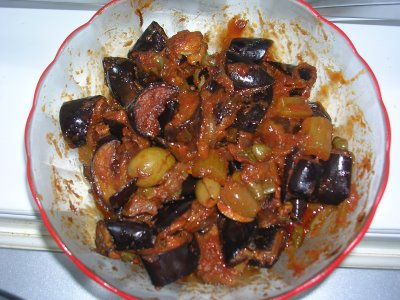 Caponata al Profumo di Menta e Origano
