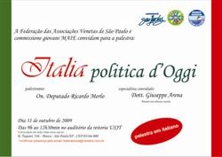 Folder do evento