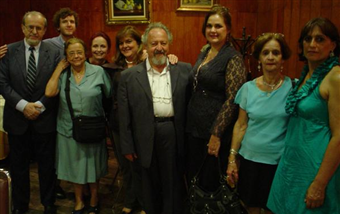 Membros da coletividade ítalo-brasileira