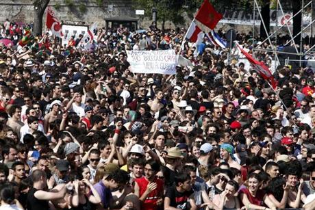 Concerto de primeiro de maio na Itália