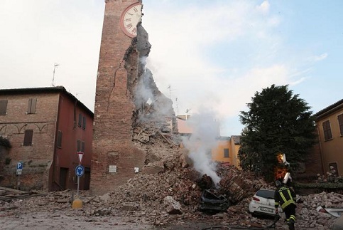 Terremoto atinge a Itália