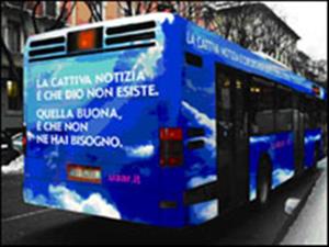 Autorizada propaganda de ateus em ônibus em Gênova