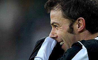 Del Piero comemorando gol da vitória contra o Siena