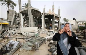 Israel ataca a cidade palestina de Gaza