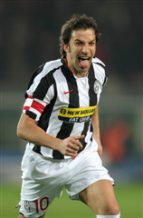 Del Piero quer voltar a marcar gols com a camisa da Juve