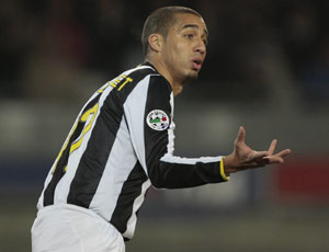 Trezeguet foi eleito o melhor homem em campo, pela Rádio Italiana, no jogo de sua Juve contra o Palermo