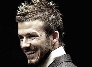 David Beckham, o astro pop inglês, teve seu empréstimo renovado até o final da temporada