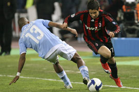 No encerramento da rodada Milan e Napoli não saíram do 0 a 0 no Estádio San Paolo em Nápoles