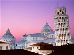 Cidade de Pisa comemora a virada do ano 2010