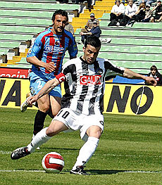 Quagliarella, atacante da seleção italiana, terá a responsabilidade de fazer os gols da Udinese no confronto contra o Zenit pela Copa da Uefa
