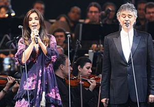 Bocelli com Ivete Sangalo