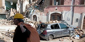 Novos fortes tremores trouxeram mais destruições à região de Áquila