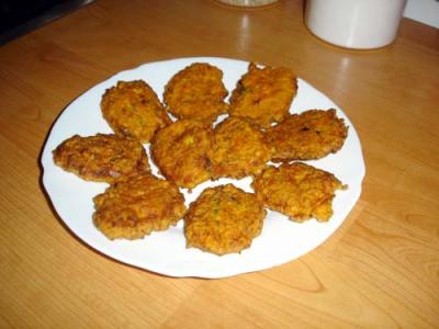Frittelle Croccanti di Carote e Porro