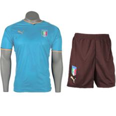 Uniforme que a seleção italiana usará durante a Copa das Confederações, a equipe fará sua estréia dia 15 de junho contra os Estados Unidos