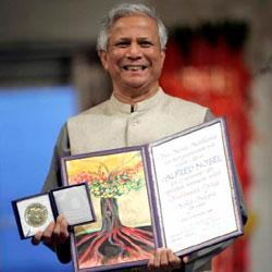 O prêmio Nobel da Paz de 2006, o indiano Muhammad Yunus, informou que o