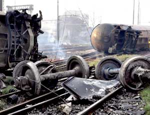 Até agora foram 22 mortes, o número ainda pode aumentar, em uma das maiores tragédias no mundo no setor ferroviário