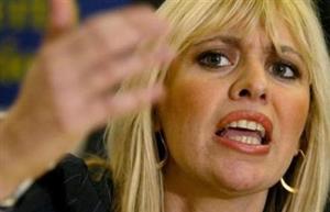 Deputada italiana Alessandra Mussolini