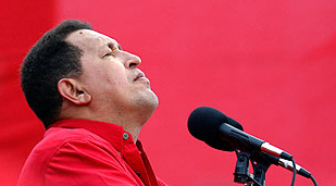 Chávez é recebido como estrela no Festival de Veneza