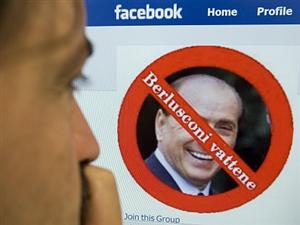 Itália investiga ameaças de morte a Berlusconi no Facebook