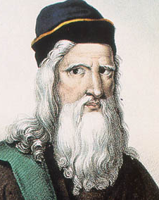 Retrato de Leonardo Da Vinci