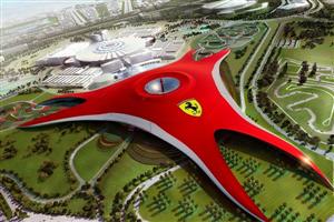 Marca da Ferrari em parque temático terá 215 metros