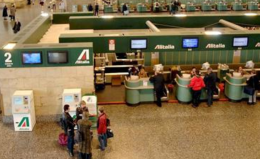 Aeroporto de Malpensa, em Milão