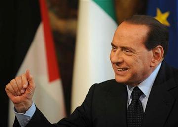 O premiê da Itália, Silvio Berlusconi, em Roma, no final do ano passado (Foto: AFP)
