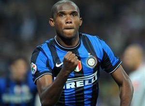 Depois de uma parada para recuperar a forma física o camaronês Samuel Eto'o volta aos poucos ao time titular da Inter