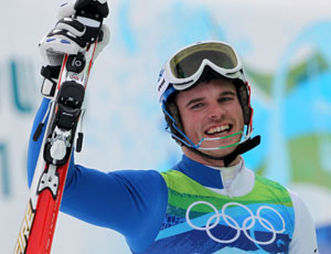 O esquiador italiano, Giuliano Razzoli, conquistou o primeiro, e possivelmente único, ouro do país nos Jogos Olímpicos de Inverno