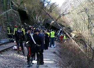 Trem descarrila perto de Bolzano