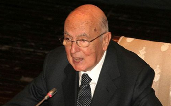 Presidente italiano Giorgio Napolitano