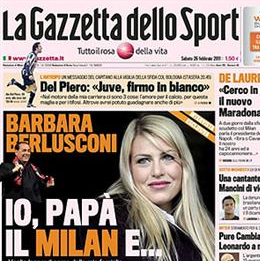 Filha de Berlusconi admite substituir o pai e não nega romance com Pato