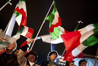 Protestos também marcam a comemoração dos 150 anos da Unificação da Itália