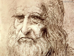 Auto-retrato de Leonardo Da Vinci