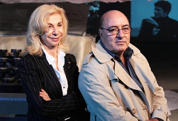 Francesca Lo Schiavo e Dante Ferretti