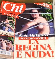Revista italiana publica especial sobre fotos de Kate Middleton de topless