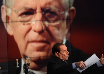 Berlusconi critica Mario Monti