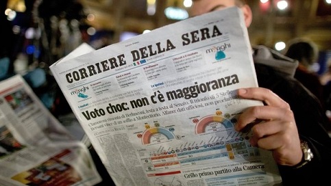 Impasse político na Itália