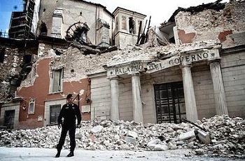 Terremoto em L'Aquila ocorrido há exatos 4 anos