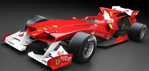 Novo carro da Ferrari