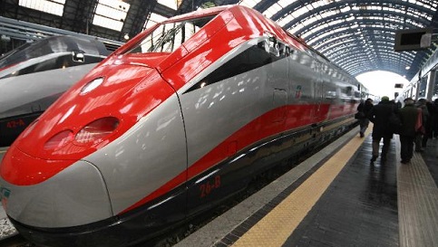 Trens de alta velocidade na Itália