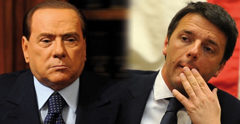 Berlusconi rompe com Renzi
