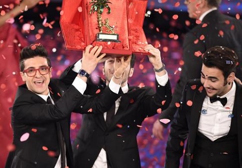 Grupo Il Volo foi o grande vencedor de Sanremo 2015