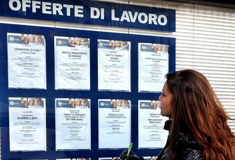 Itália registra aumento de trabalho